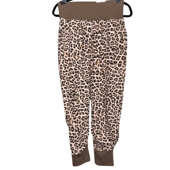 INC International Concepts Brown Cheetah Joggers Petite NWT - Picture 1 of 7